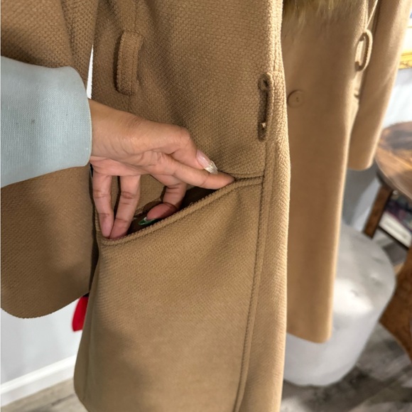 Faux fur pea coat - Picture 8 of 8